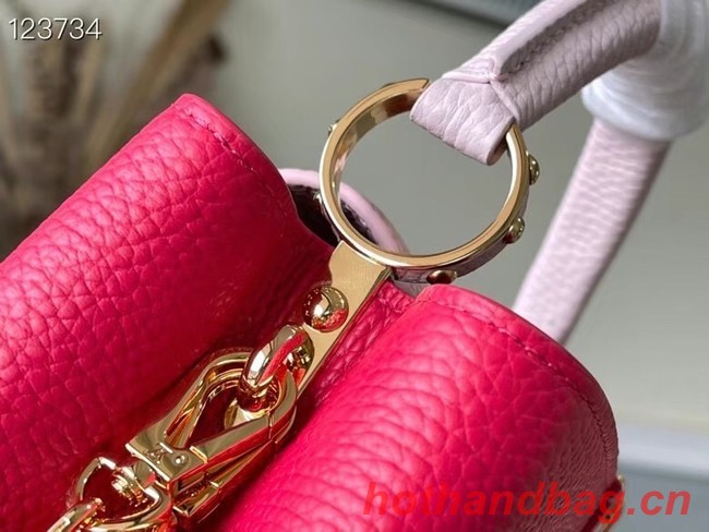 Louis Vuitton CAPUCINES BB M48865 rose&pink