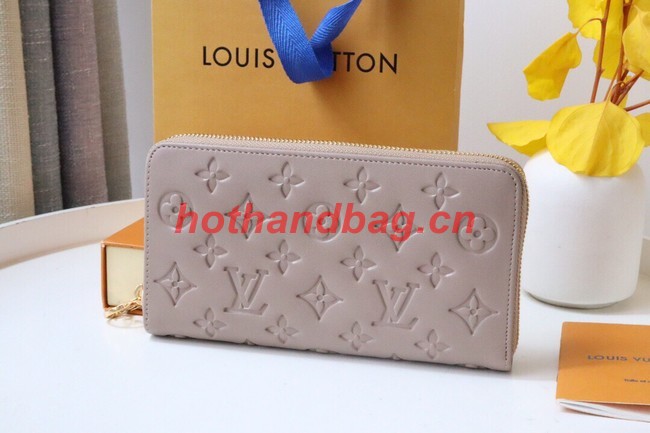 Louis vuitton ZIPPY WALLET M81510 gray