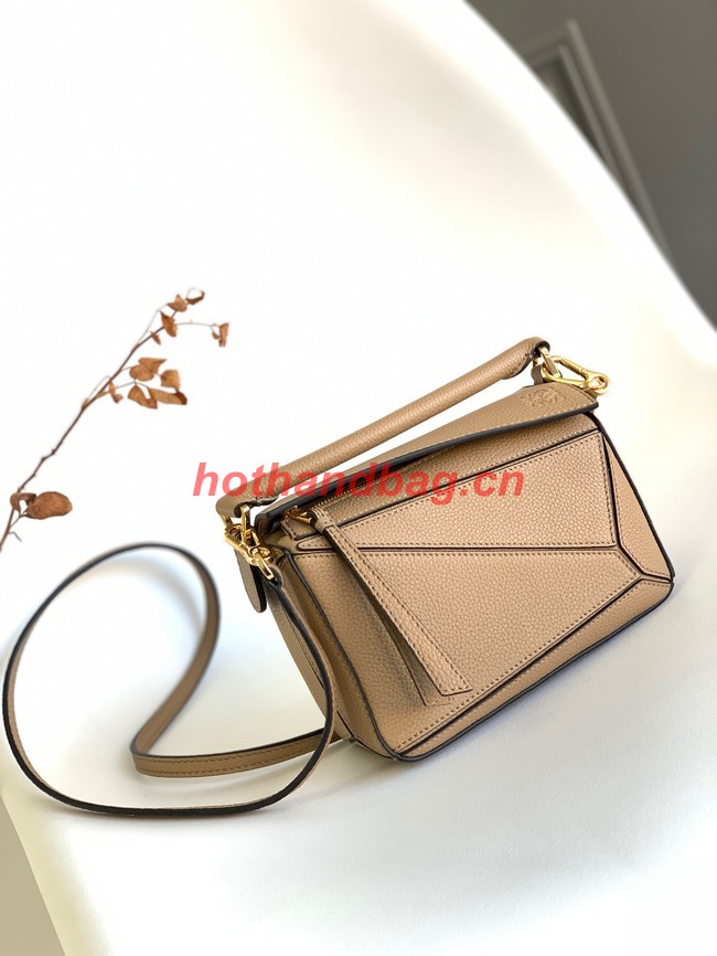 Loewe mini Puzzle Bag Original Leather 6124 Apricot