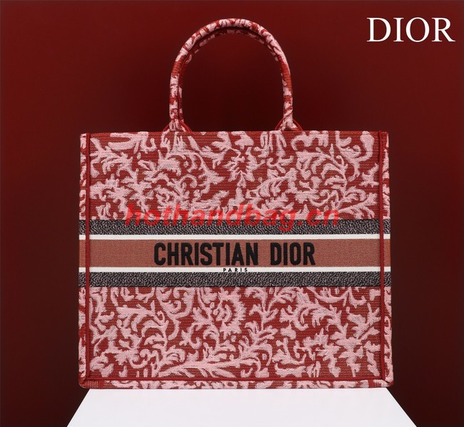 LARGE DIOR BOOK TOTE Embroidery M1297ZRU-1