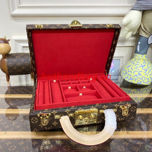 Louis Vuitton NICE JEWELRY CASE M20076 red