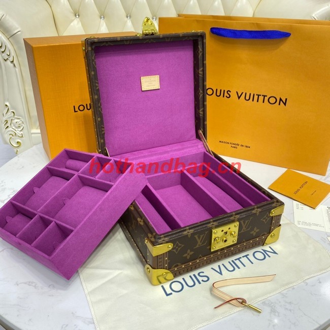 Louis Vuitton NICE JEWELRY CASE M44185 Purple