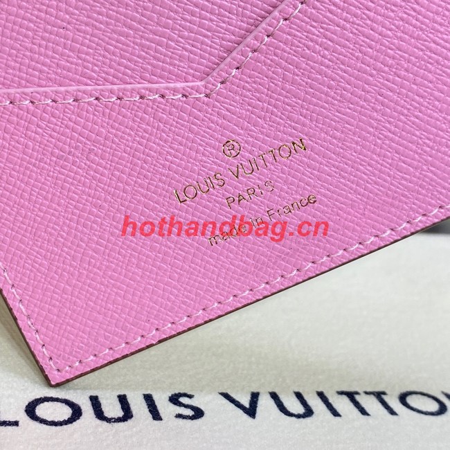 Louis Vuitton PASSPORT COVER M81614 pink