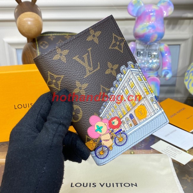 Louis Vuitton PASSPORT COVER M81614 pink