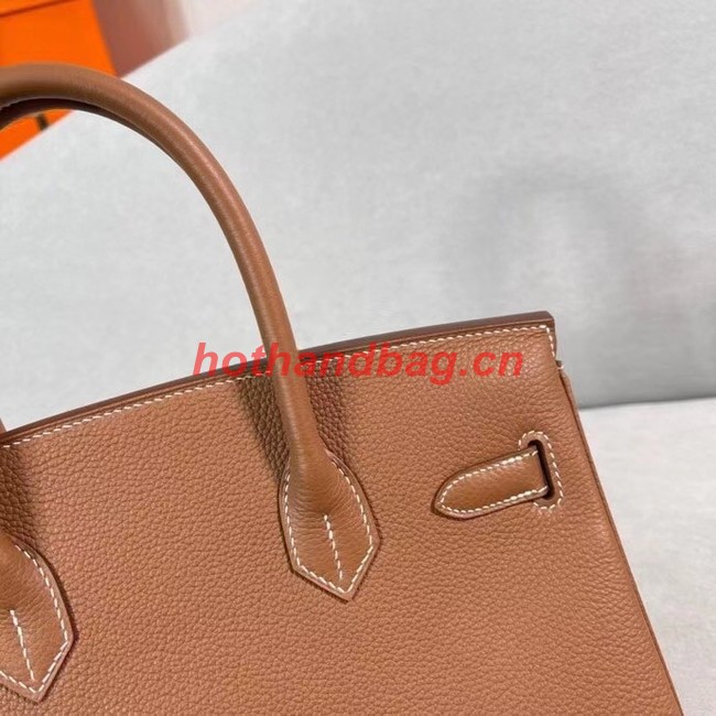 Hermes Original Togo Leather HB30O brown