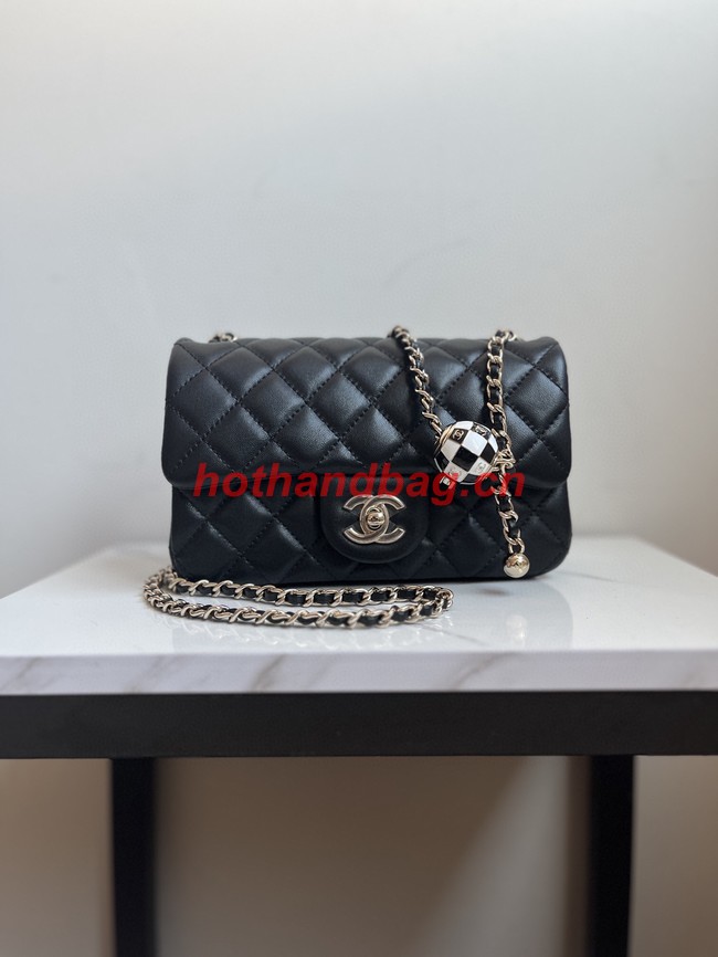 CHANEL MINI FLAP BAG AS1787 black