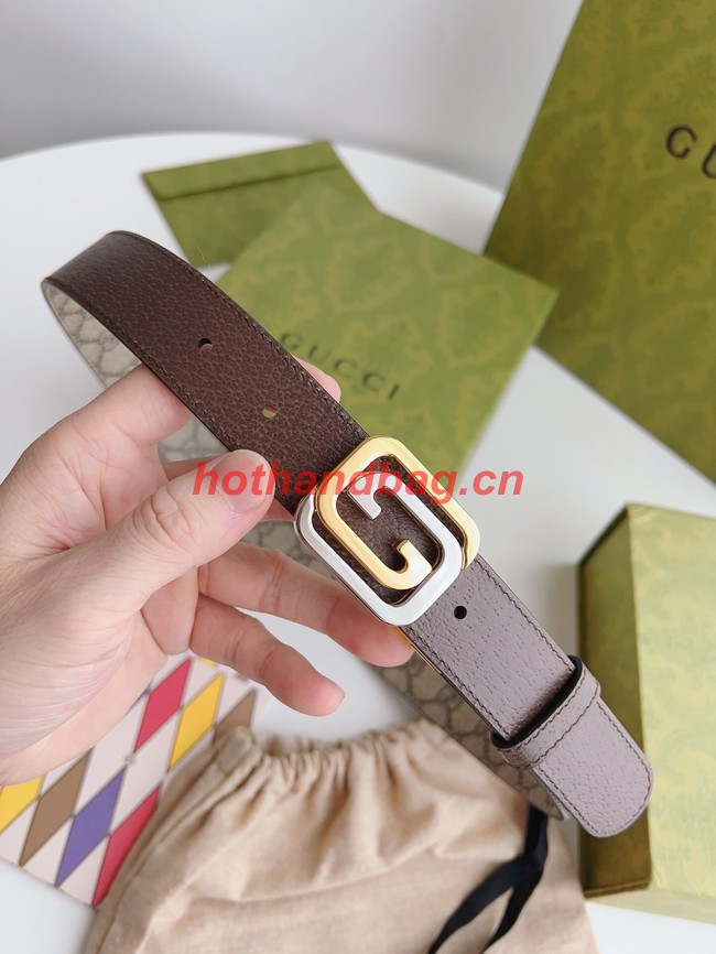 Gucci 30MM Leather Belt 71173