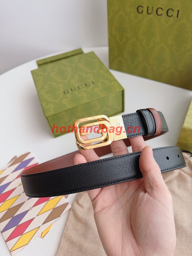 Gucci 30MM Leather Belt 71175