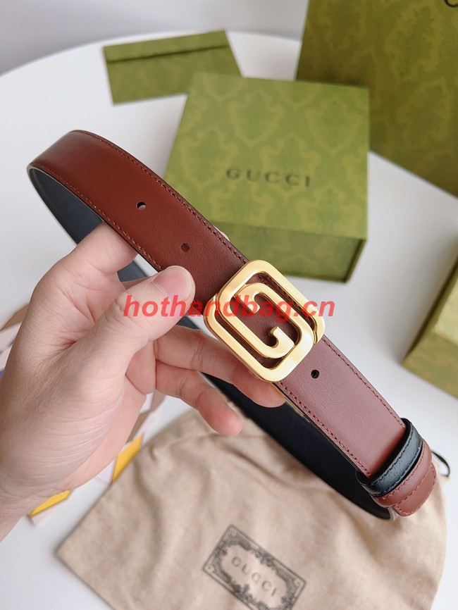 Gucci 30MM Leather Belt 71175