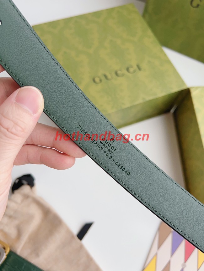 Gucci 30MM Leather Belt 71187