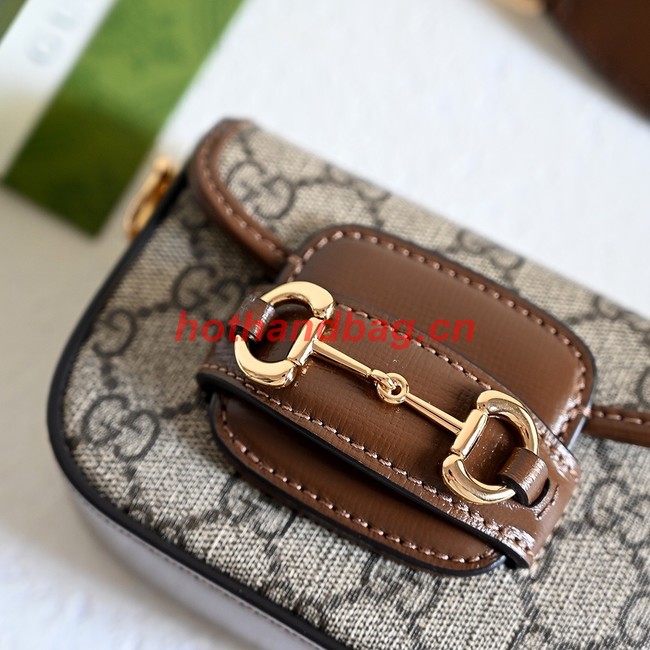 Gucci Horsebit 1955 strap wallet 699760 brown