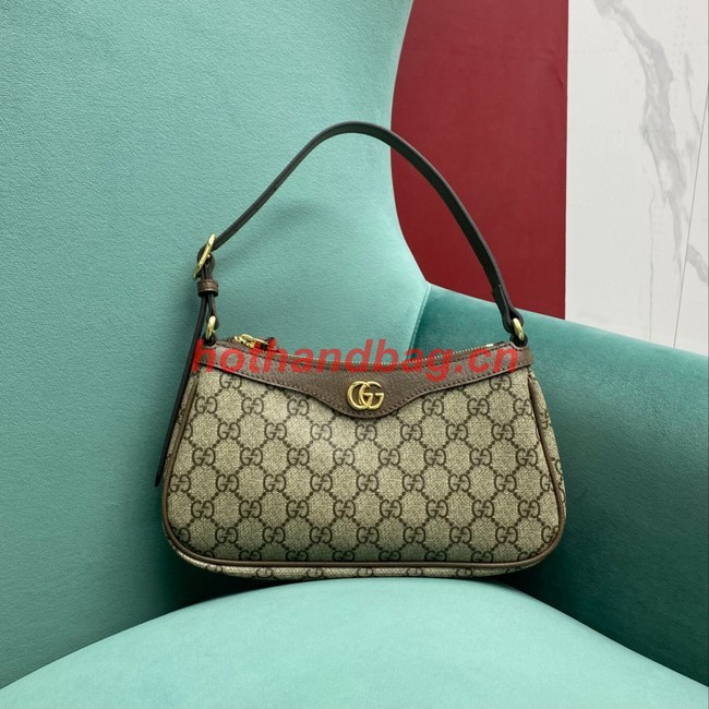 Gucci Ophidia GG small handbag 735145 Brown