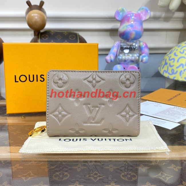 Louis Vuitton LOU WALLET M81599 Taupe Brown