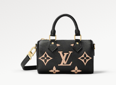 Louis Vuitton NANO SPEEDY M81456 black