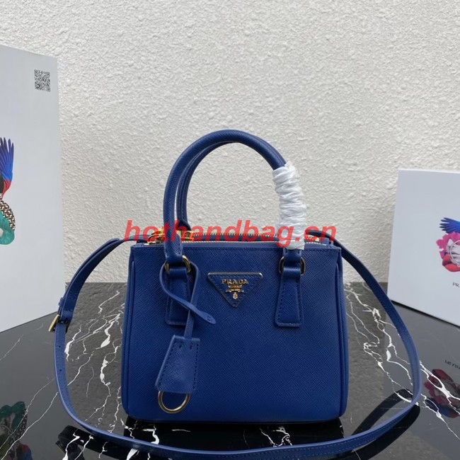 Prada Galleria Saffiano leather mini-bag 1BA906 dark blue