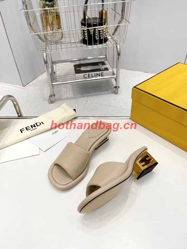 Fendi slippers heel height 4CM 93207-1