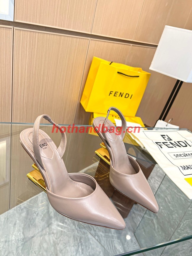 Fendi First leather high-heeled slingbacks 93254-4