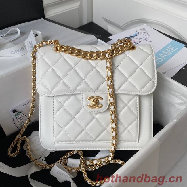 Chanel SMALL FLAP BAG AS3932 WHITE