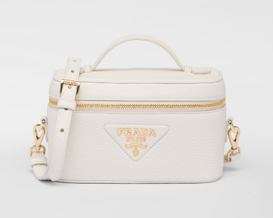 Prada Leather mini-bag 1BH202 white