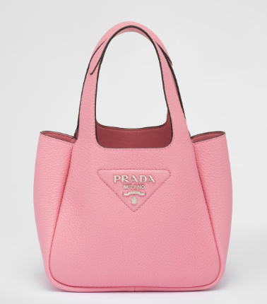 Prada Leather handbag 1BA349 petal pink