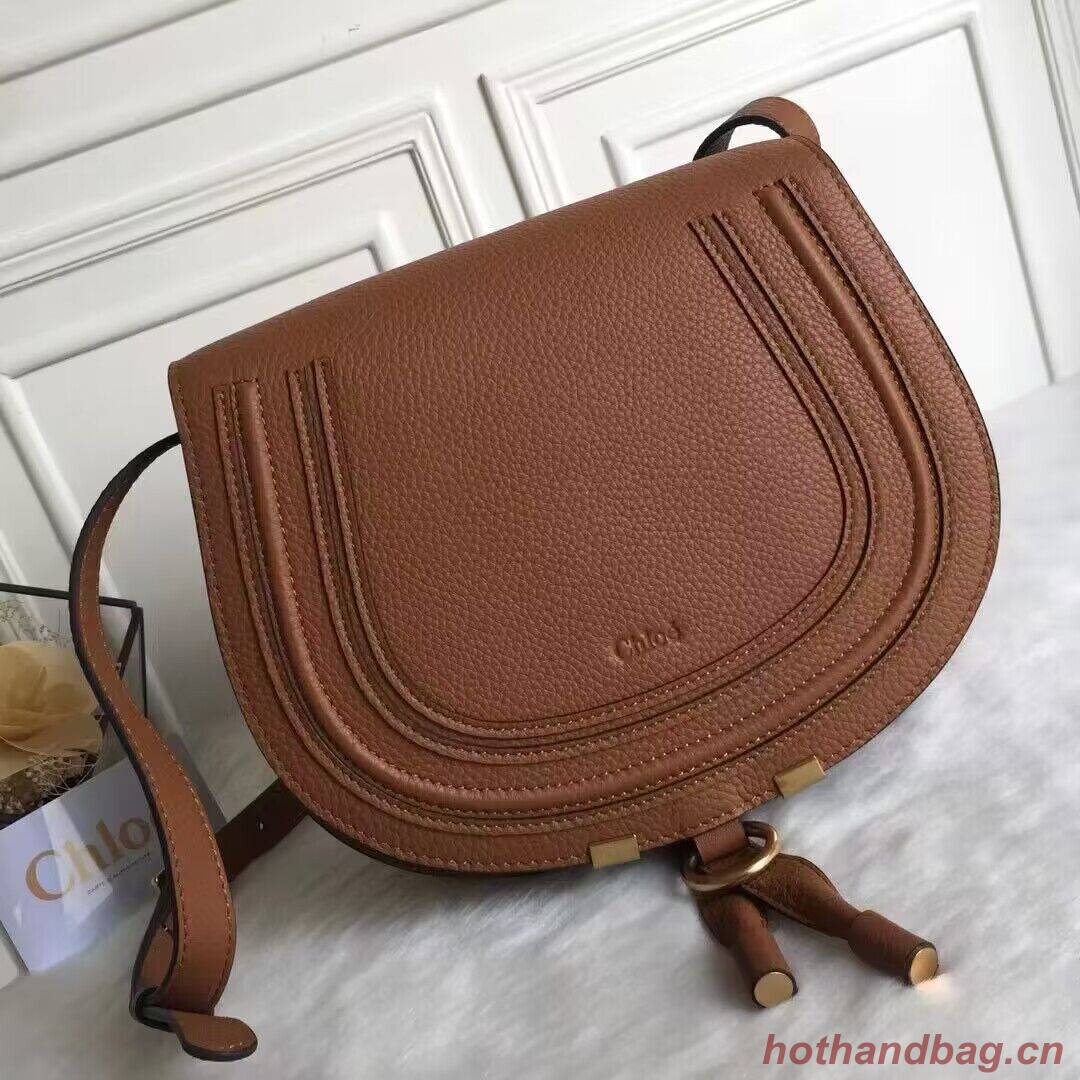 Chloe Original Leather Shoulder Bag C63201 Brown