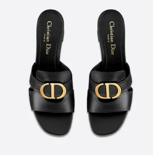 Dior 30 MONTAIGNE HEELED SLIDE Calfskin 93444-2