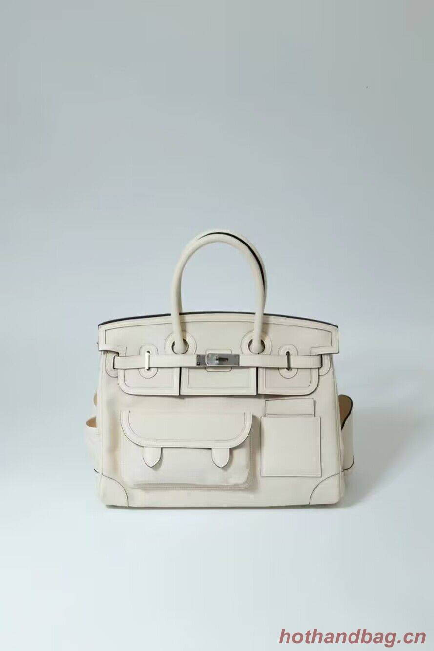 Hermes Original Leather Bag H6321 White