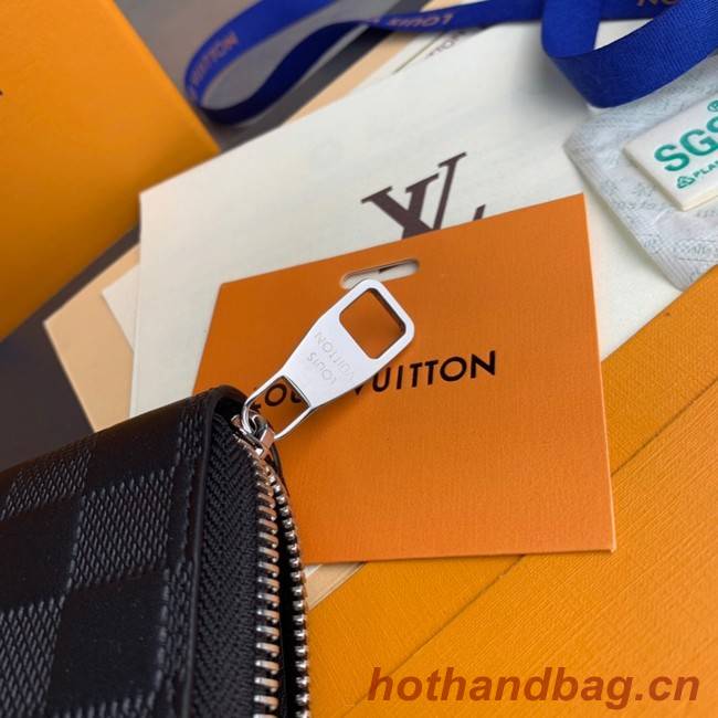 Louis Vuitton Calf leather ZIPPY WALLET N60015