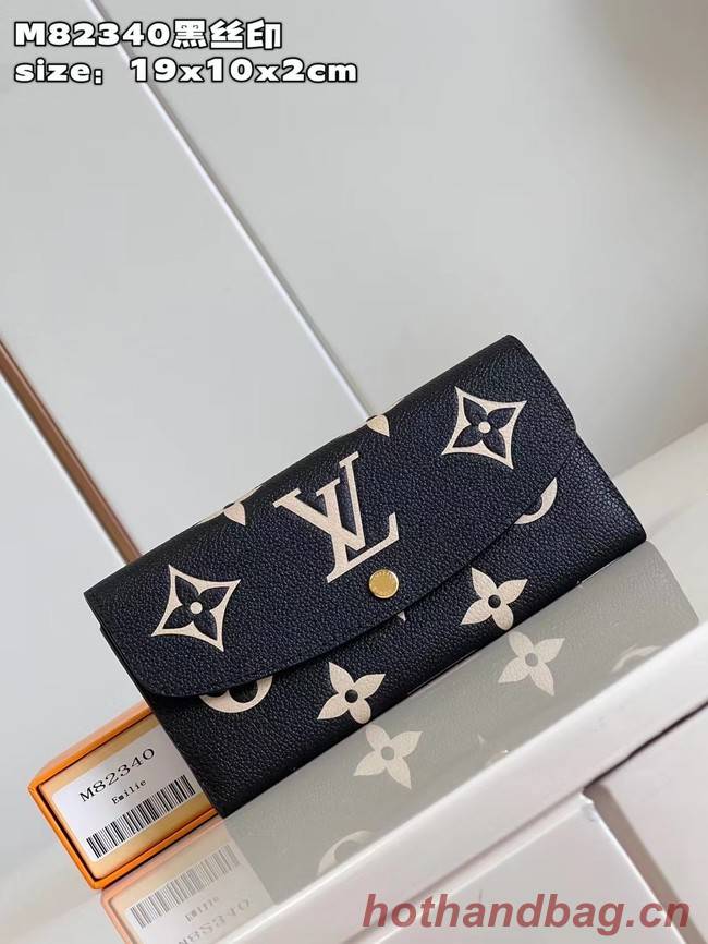 Louis Vuitton Sarah Wallet M82341 black