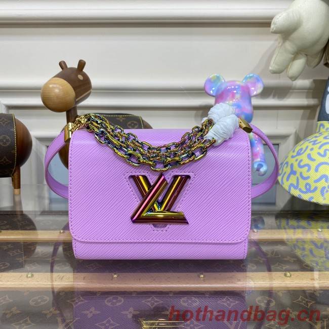 Louis Vuitton Twist MM M22028 purple