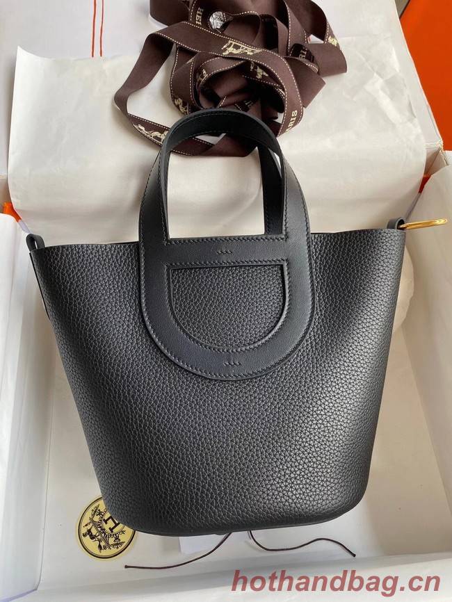 Hermes Original Togo Leather Bag H3602 black