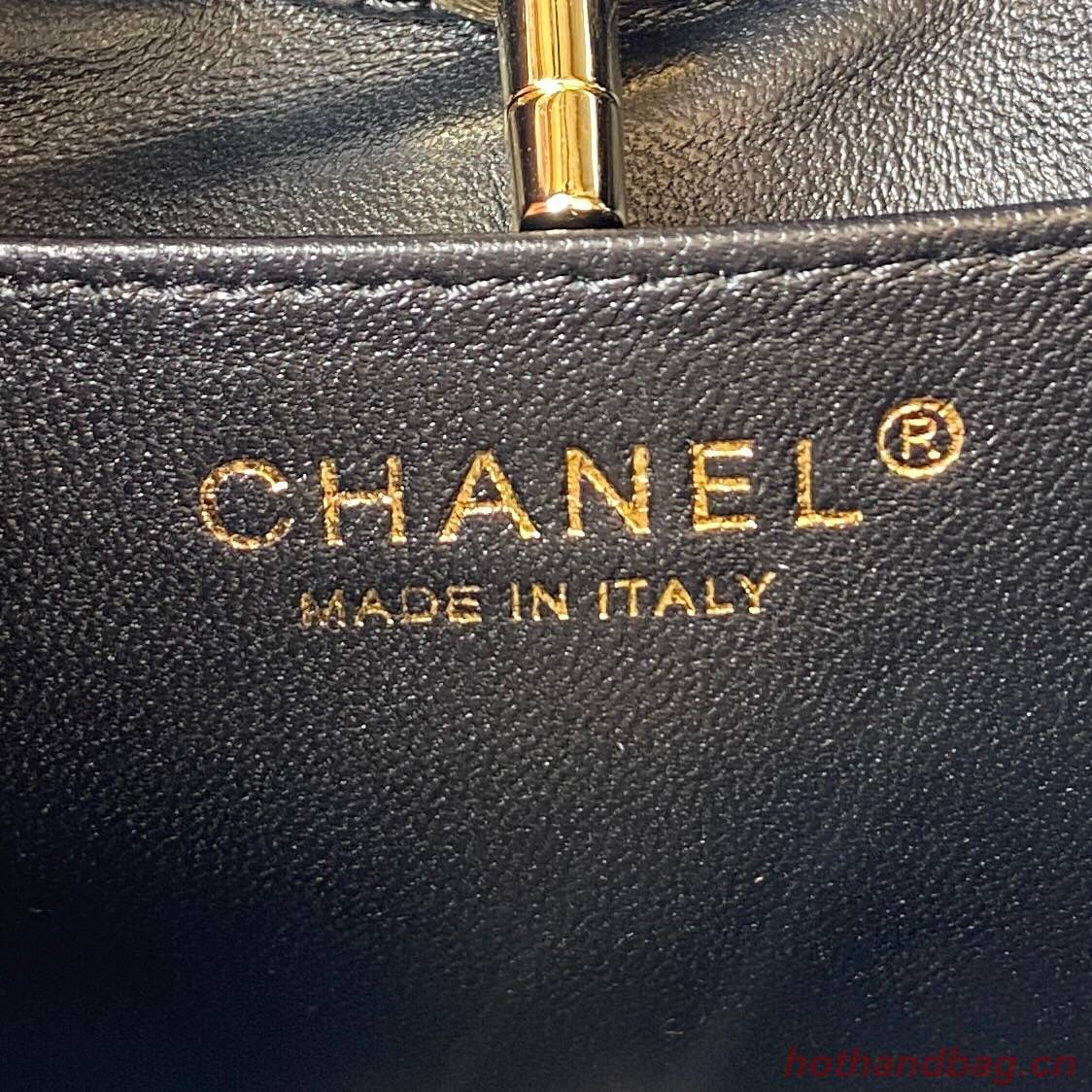 CHANEL 31 MINI SHOPPING BAG AS4133 black