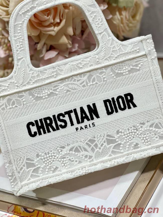 DIOR BOOK mini TOTE Embroidery C1783-5