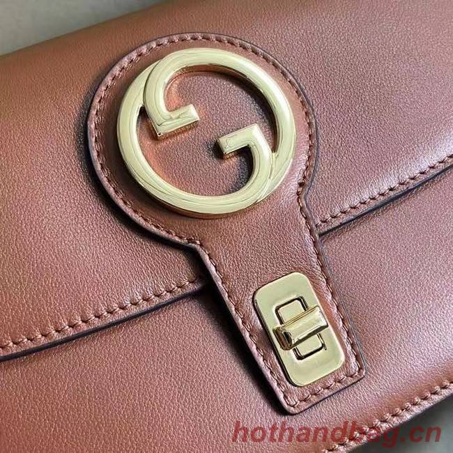 GUCCI BLONDIE TOP-HANDLE BAG 735101 Cuir