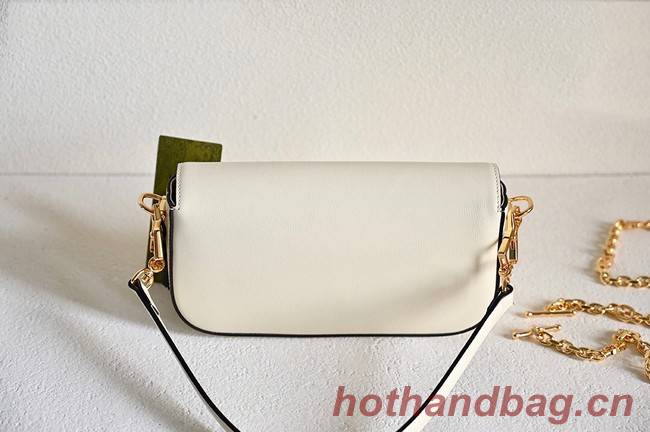 GUCCI HORSEBIT 1955 SMALL SHOULDER BAG 735178 White