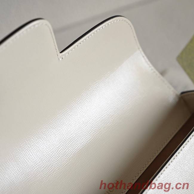 GUCCI HORSEBIT 1955 SMALL SHOULDER BAG 735178 White