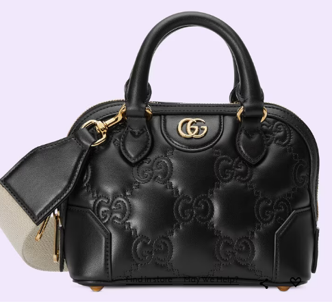 GUCCI GG MATELASSE HANDBAG 727793 black