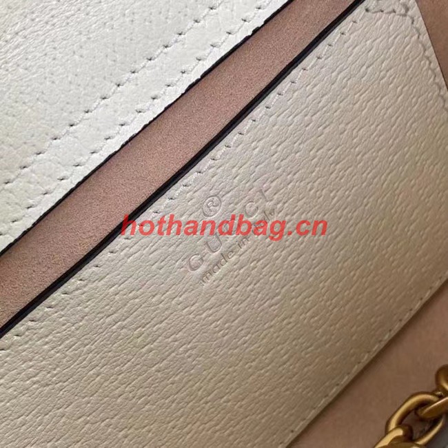 GUCCI DIANA SMALL SHOULDER BAG 735153 White