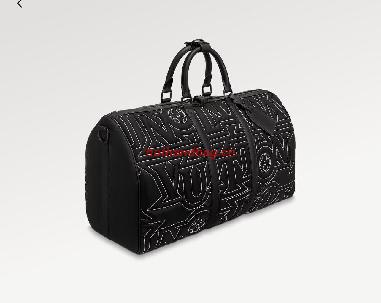 Louis Vuitton Monogram Keepall 45 M46441 Black