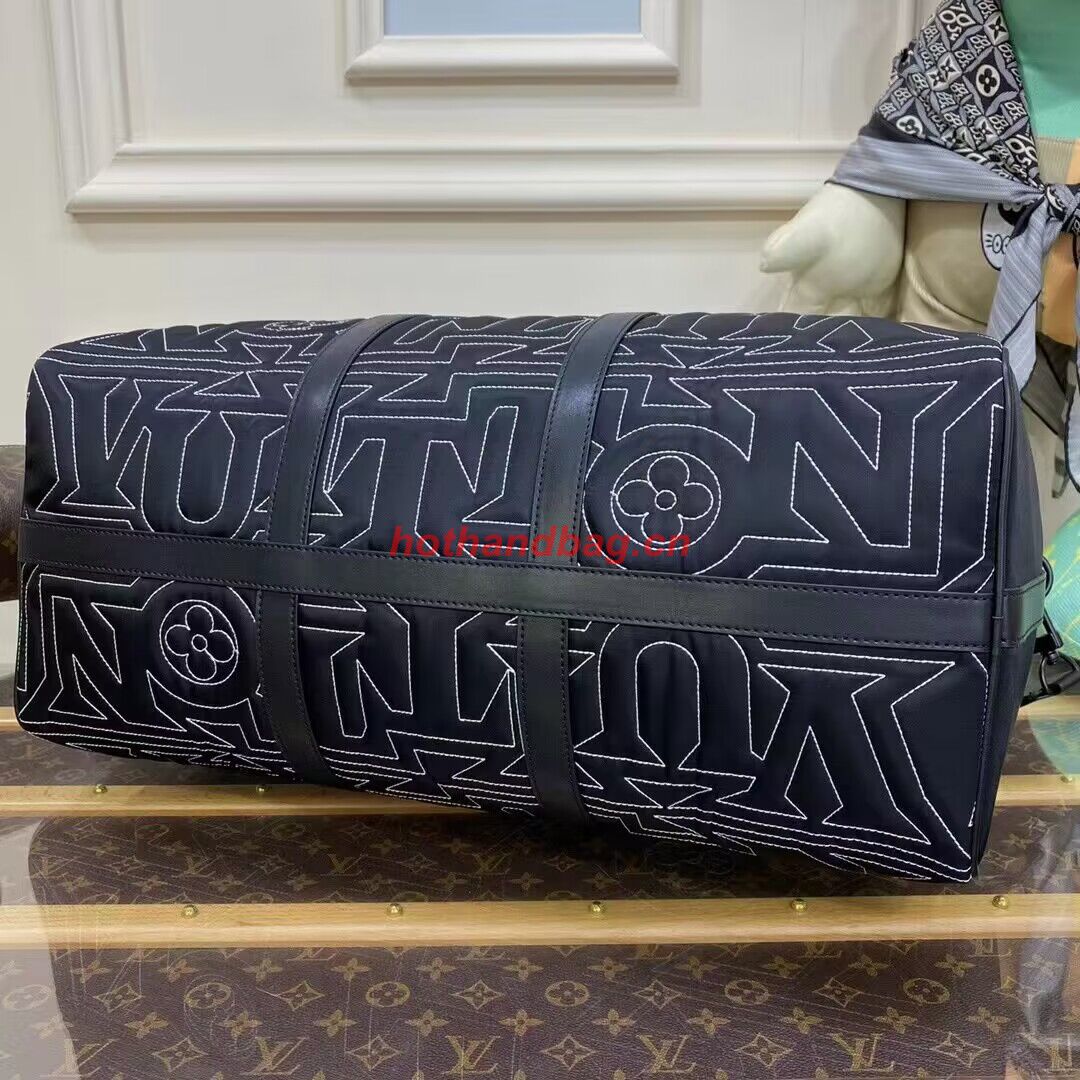 Louis Vuitton Monogram Keepall 45 M46441 Black