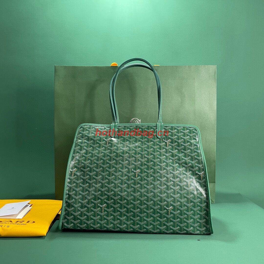 Goyard Hardy 2 Original Calfskin Leather Pet Bag 20299 Green