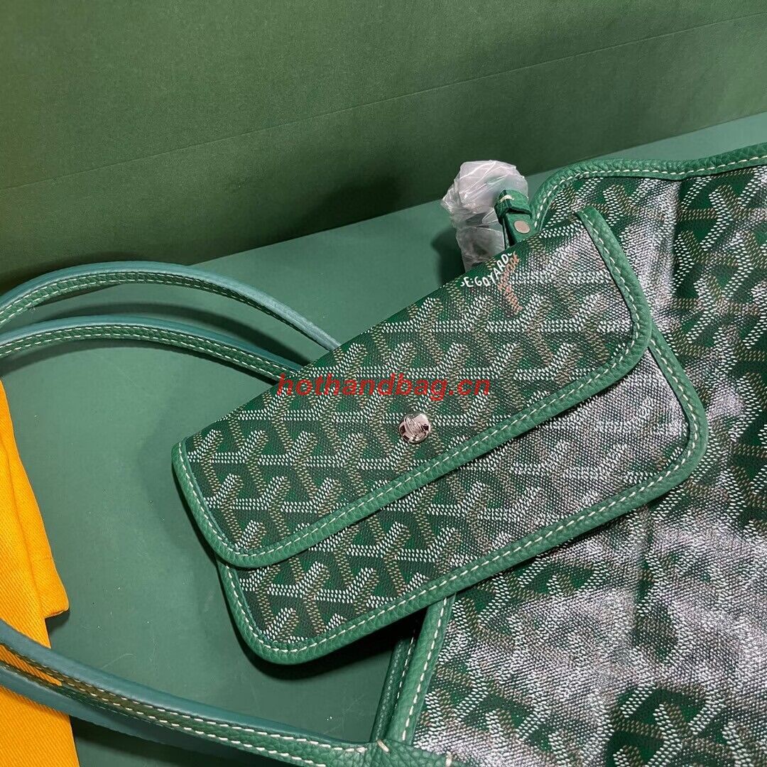 Goyard Hardy 2 Original Calfskin Leather Pet Bag 20299 Green