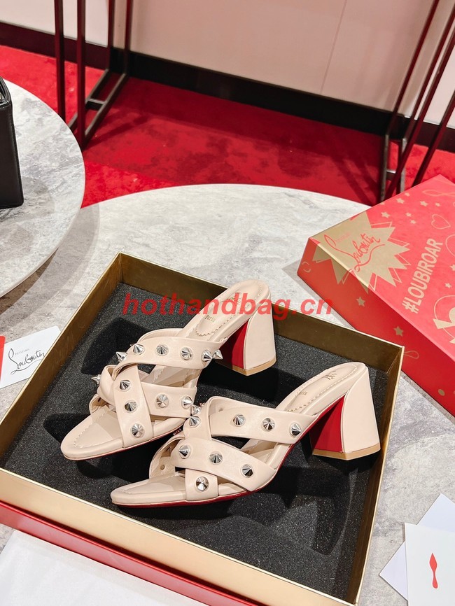 Christian Louboutin WOMENS SANDAL heel height 6.5CM 93538-2