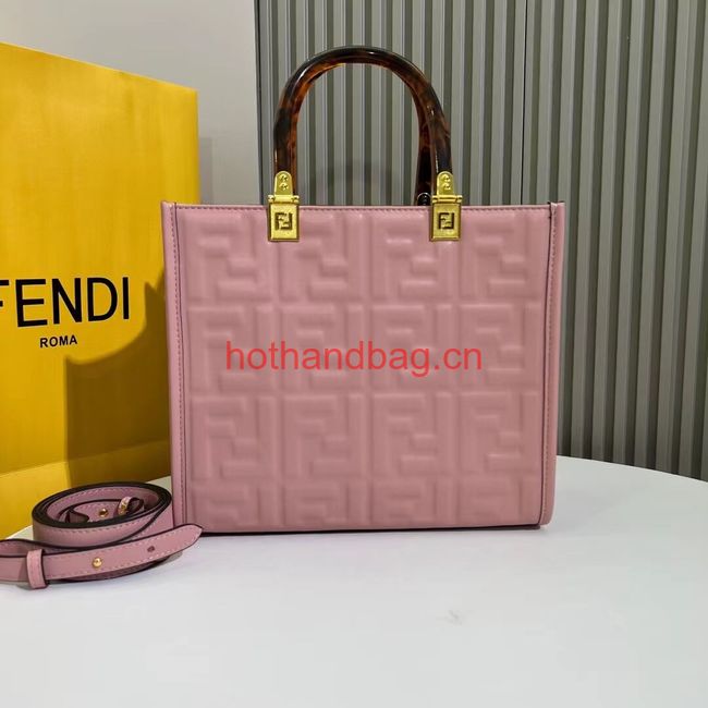 Fendi Sunshine small Shopper F1615 pink