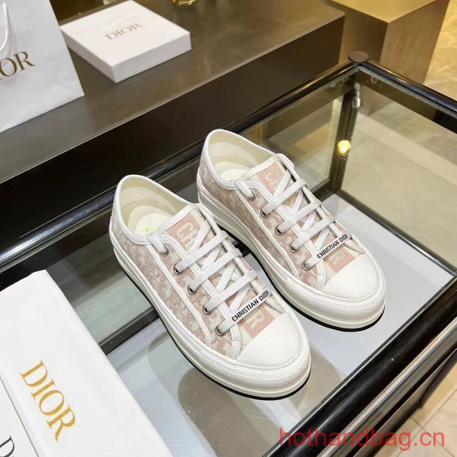 WALK N DIOR SNEAKER Dior Oblique Embroidered Cotton 93626-3