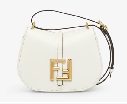 Fendi Cmon Mini leather bag 8BS082 White