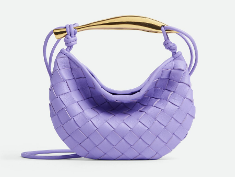 Bottega Veneta Mini Sardine 744267 Amethyst