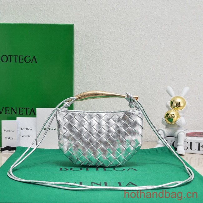 Bottega Veneta Mini Sardine 744267 Silver