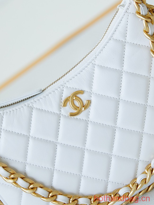 Chanel HOBO HANDBAG AS4378 white