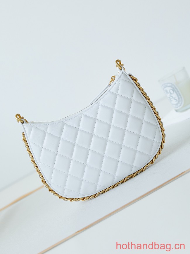 Chanel HOBO HANDBAG AS4378 white